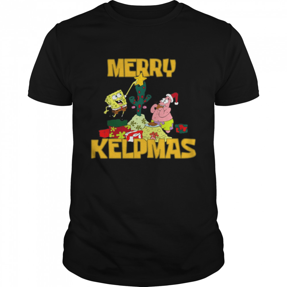 Merry Kelpmas Patrick And Spongebob Christmas shirt