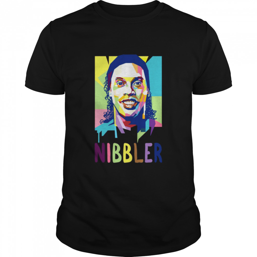 The Nibbler Graphic Ronaldinho Football shirt