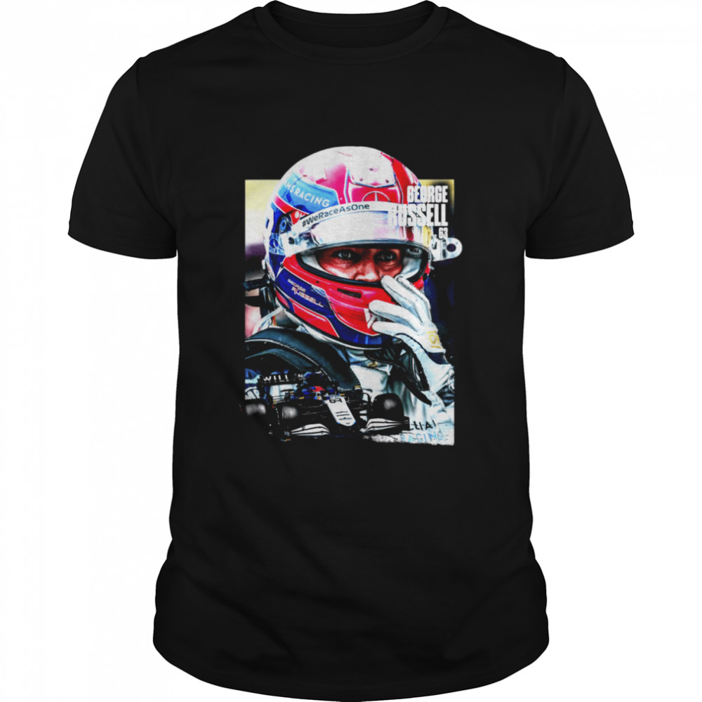 Vintage George Russell 63car Racing Formula 1 shirt