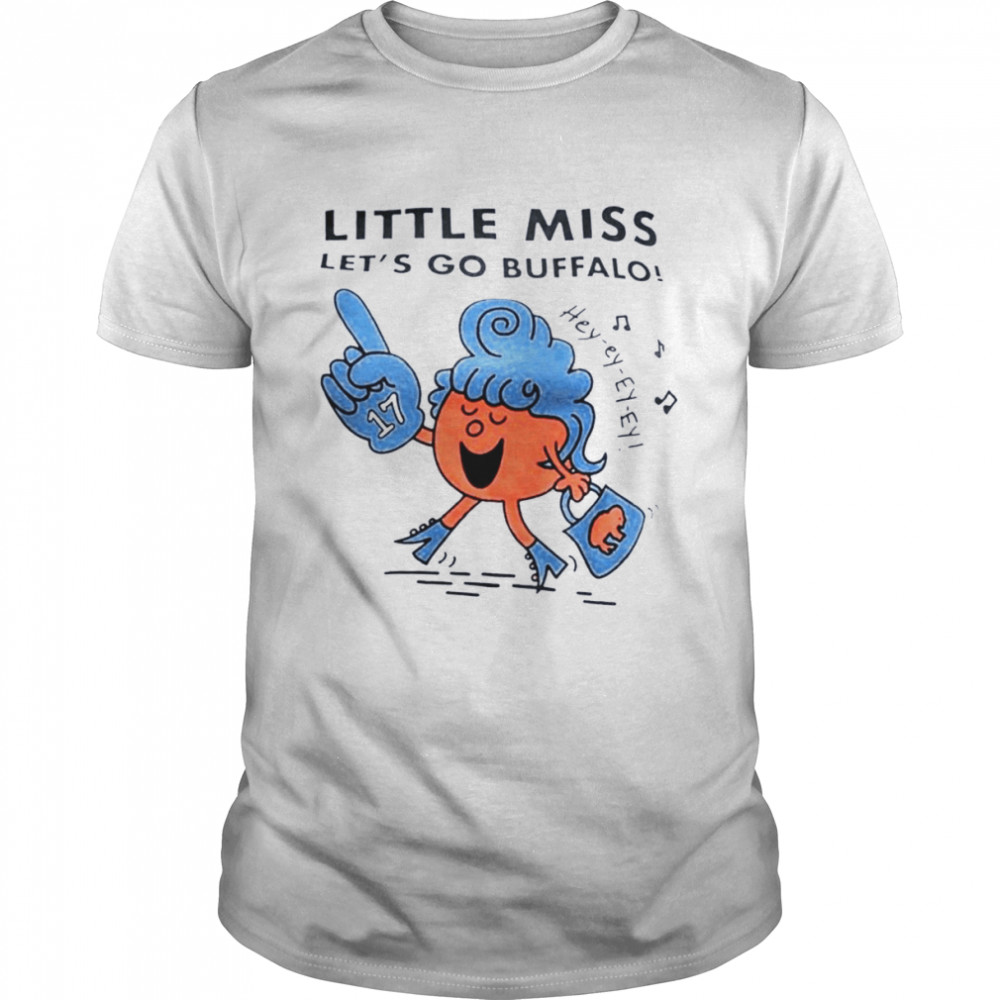 Little Miss Let’s Go Buffalo Football Shirt