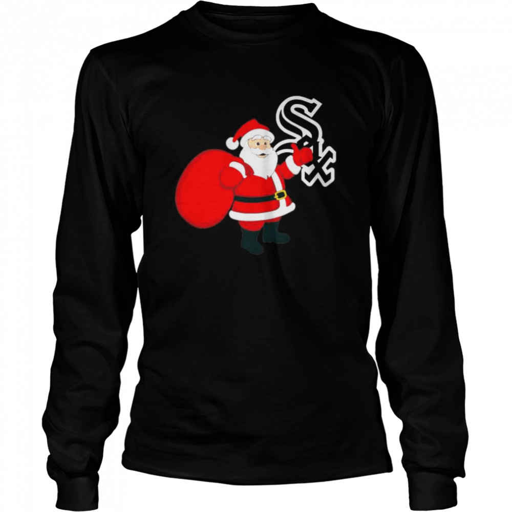 Santa Claus Chicago White Sox MLB Christmas 2022 shirt Long Sleeved T-shirt