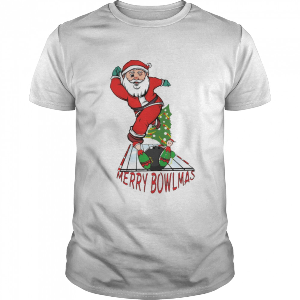 Merry Bowlmas Christmas Bowling shirt