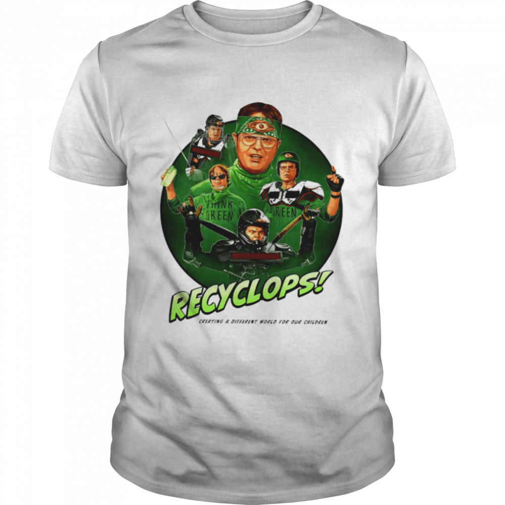 Recyclops Gang creating a different world for our children shirt