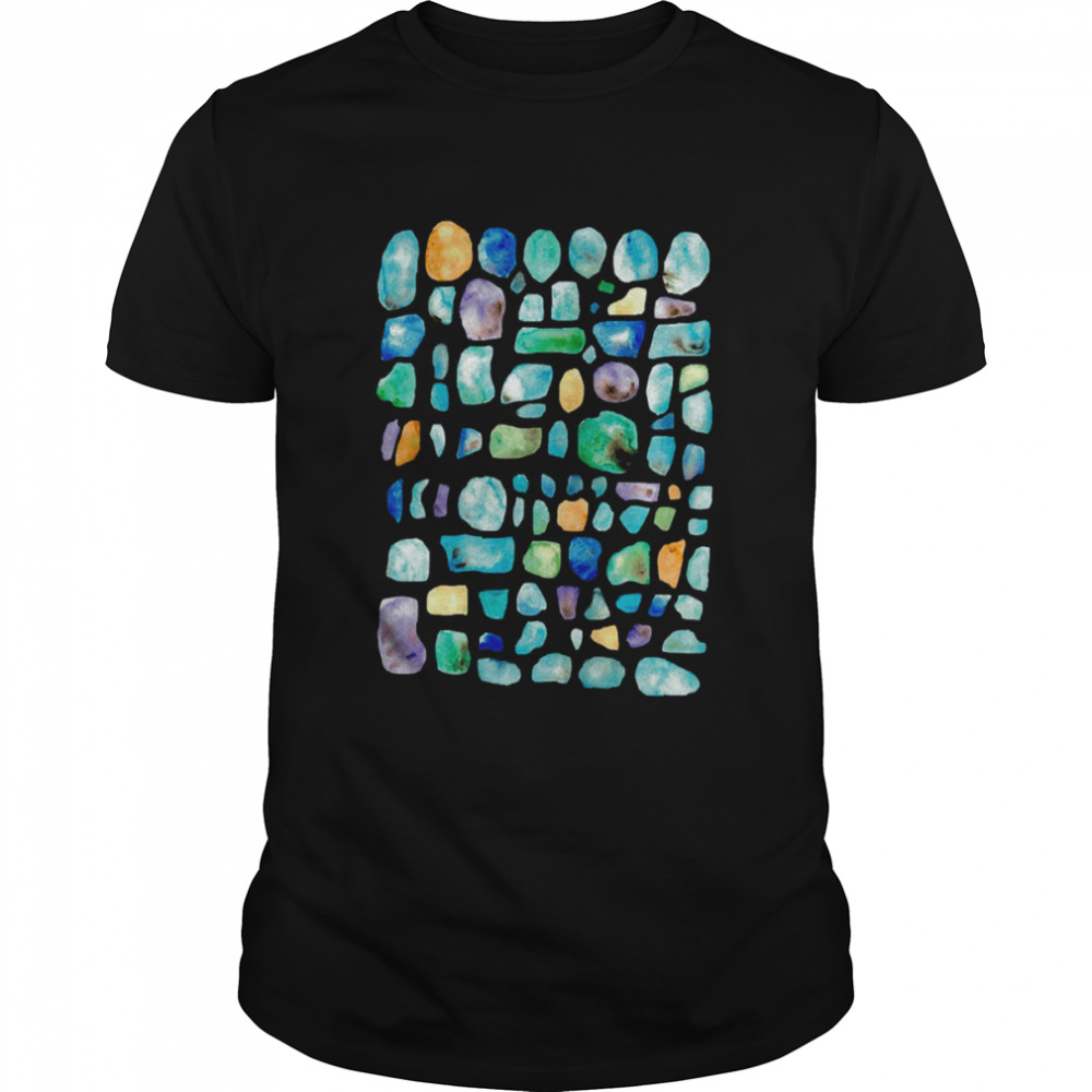 Seaglass Watercolor shirt