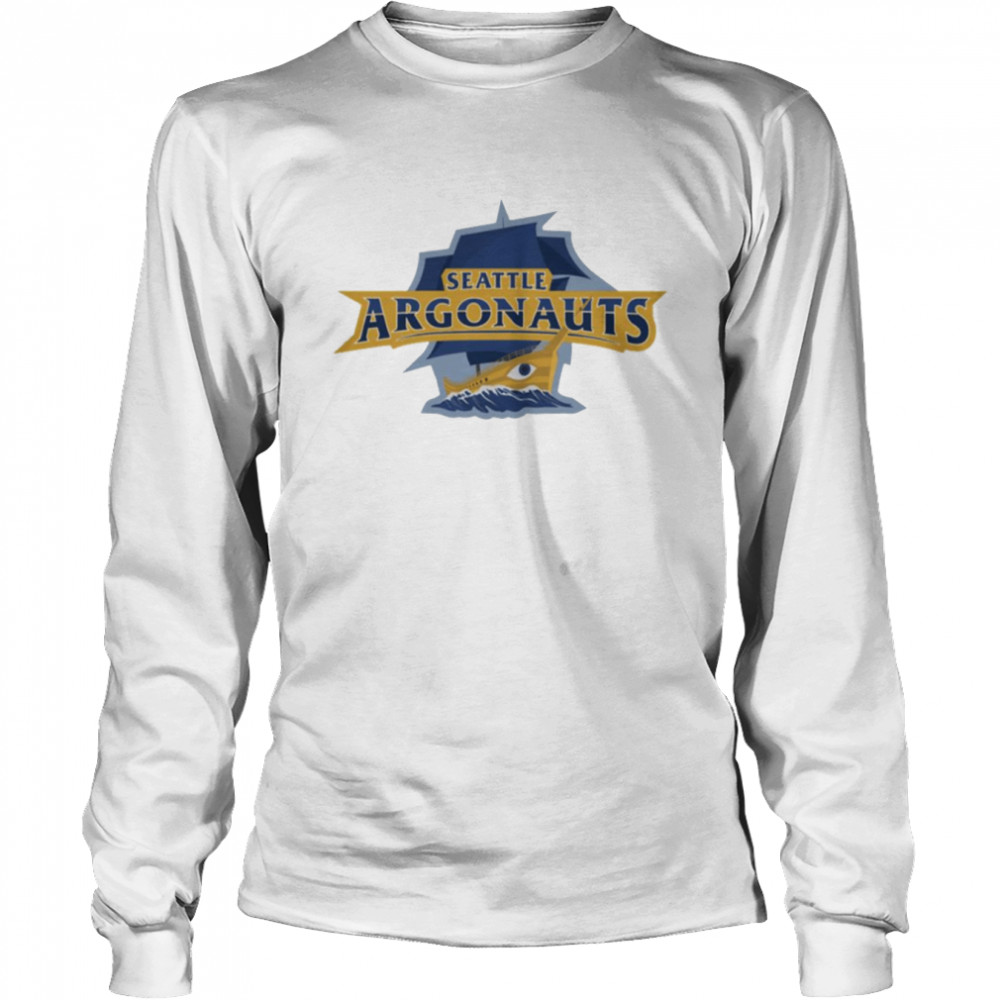Seattle Argonauts Simulation Hockey League shirt Long Sleeved T-shirt