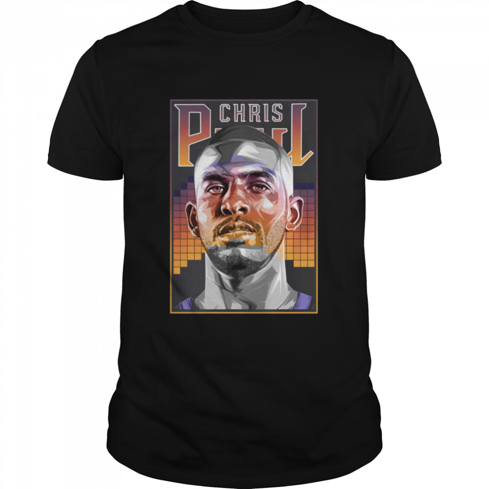 Digital Design Chris Paul 90s Basketball shirt