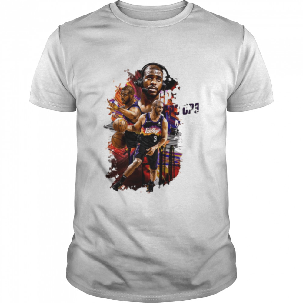 Fanart Chris Paul 3 Basketball 90s shirt