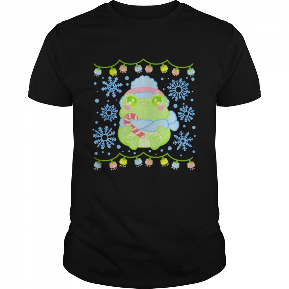 Merry frogmas Christmas shirt