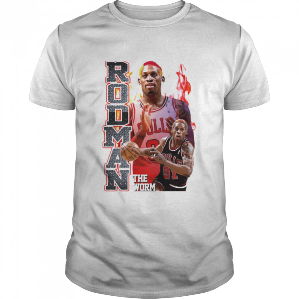 D Rod Rodman The Worm Basketball shirt