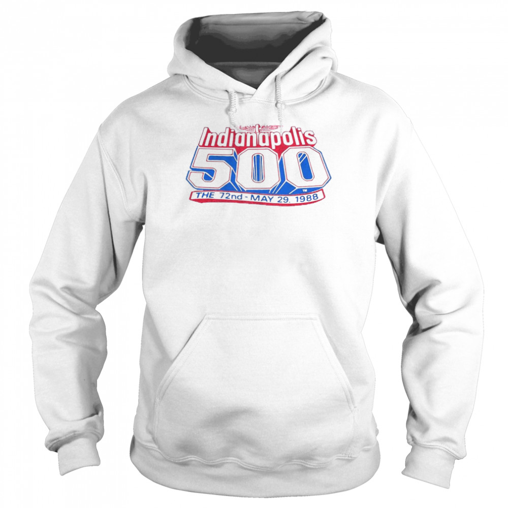 1988 INDY 500 The 72nd Anniversary  Unisex Hoodie