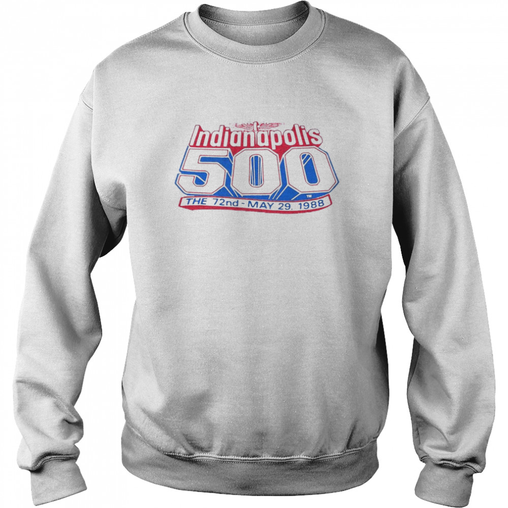 1988 INDY 500 The 72nd Anniversary  Unisex Sweatshirt