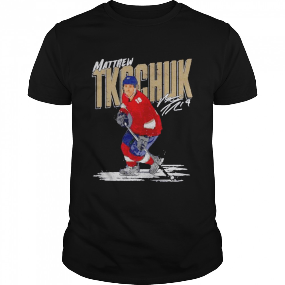 matthew Tkachuk Florida Panthers ice hockey signature shirt