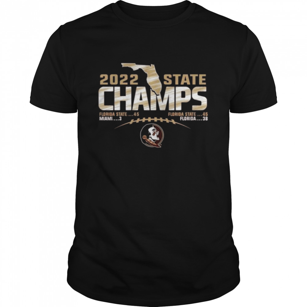 Ncaa 2022 florida state seminoles state champions football score shirt Classic Men's T-shirt