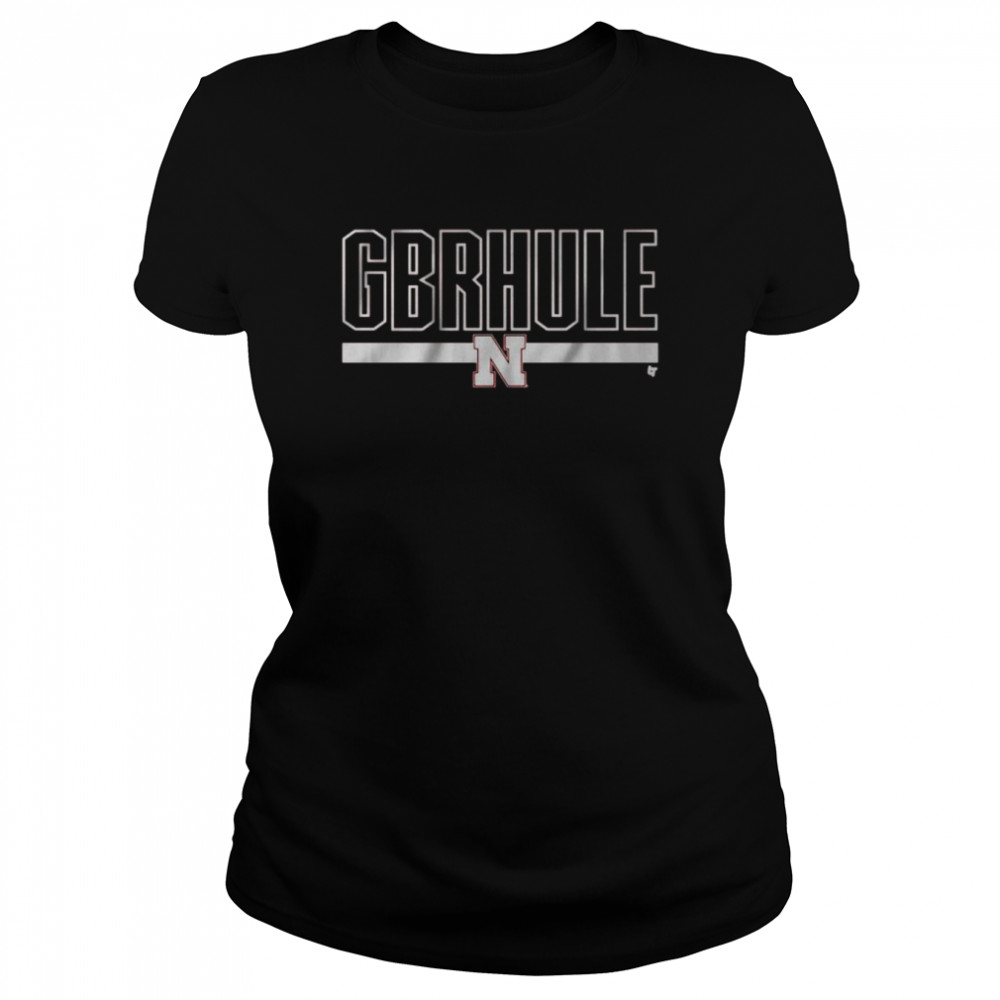 Nebraska Wisconsin Football Gbrhule Classic Women's T-shirt
