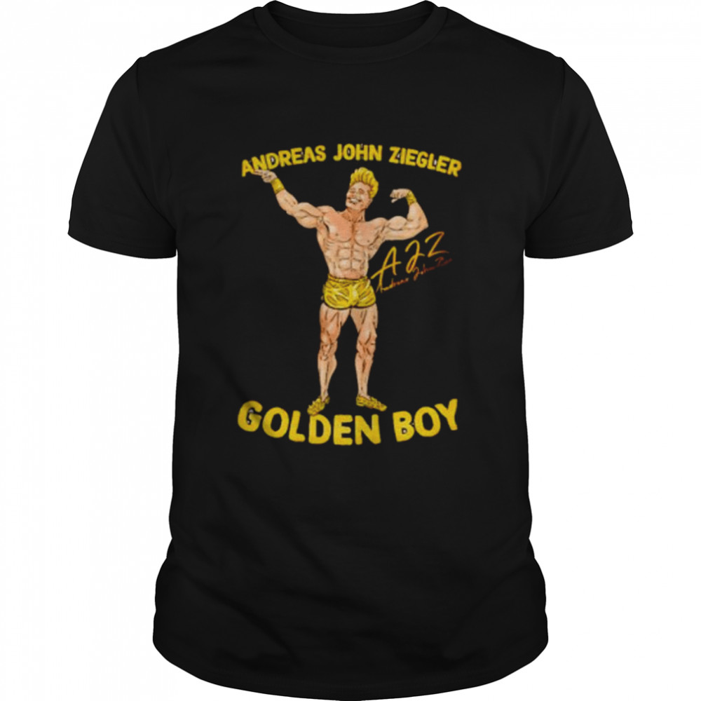 Nice andreas John Ziegler golden boy signature shirt Classic Men's T-shirt