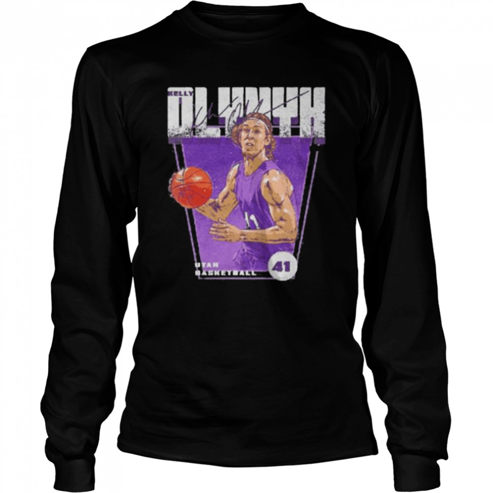 Nice kelly Olynyk Utah Jazz basketball premiere shirt Long Sleeved T-shirt