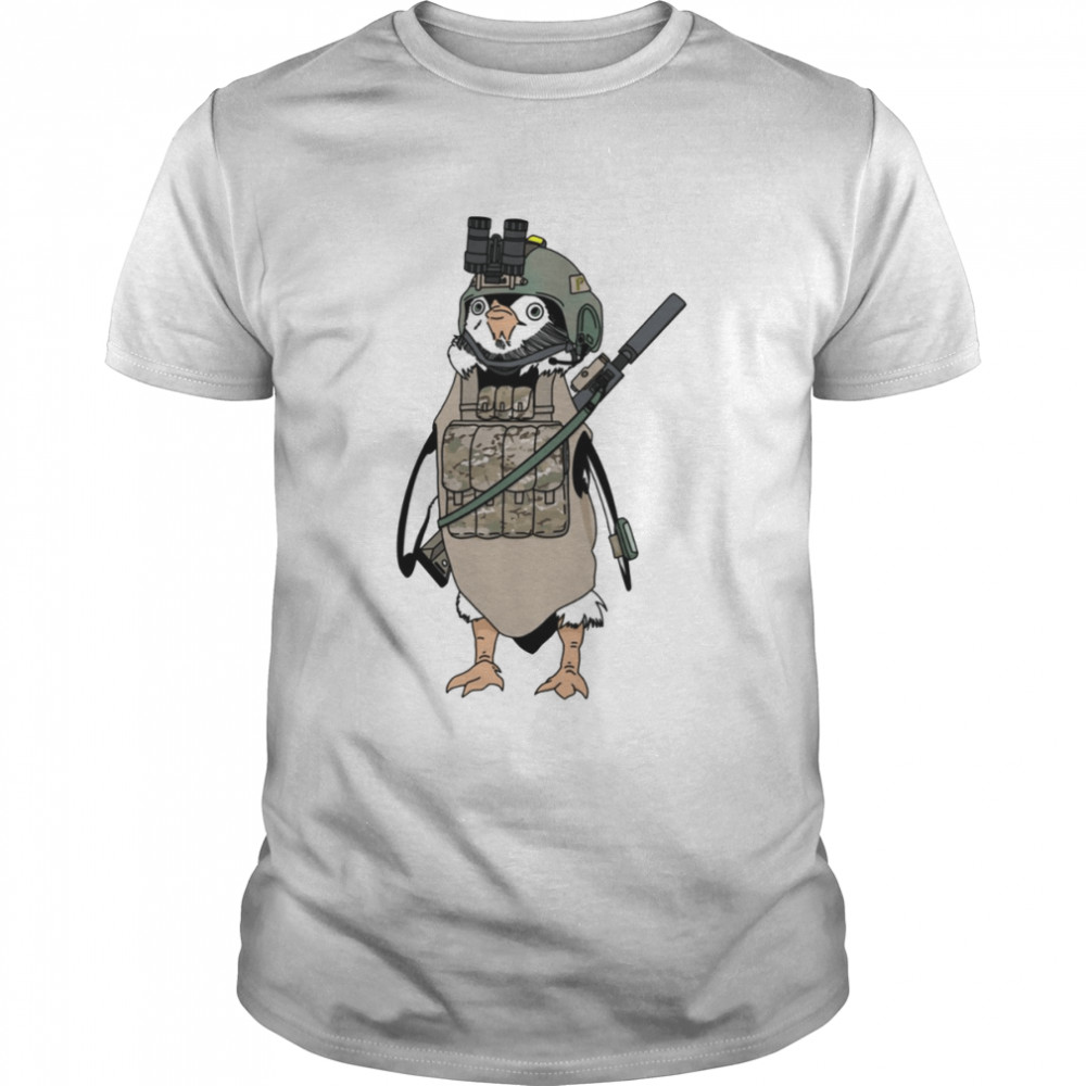 Tactical Penguin Tri Blend For Gamer shirt