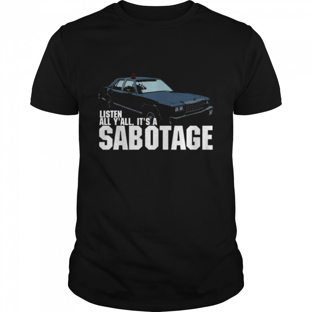 To The 5 Boroughs Sabotage Beastie Boys Car T shirt