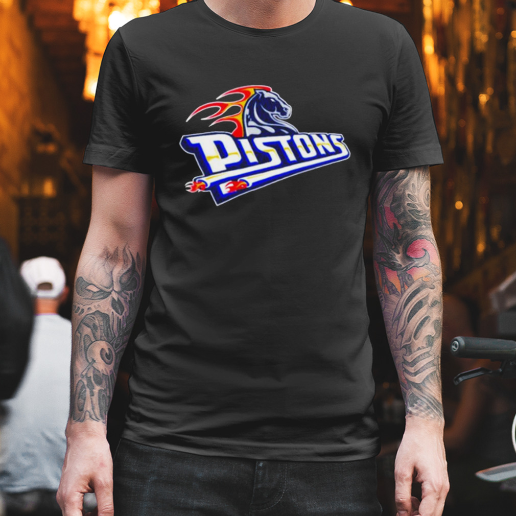 detroit Pistons logo shirt
