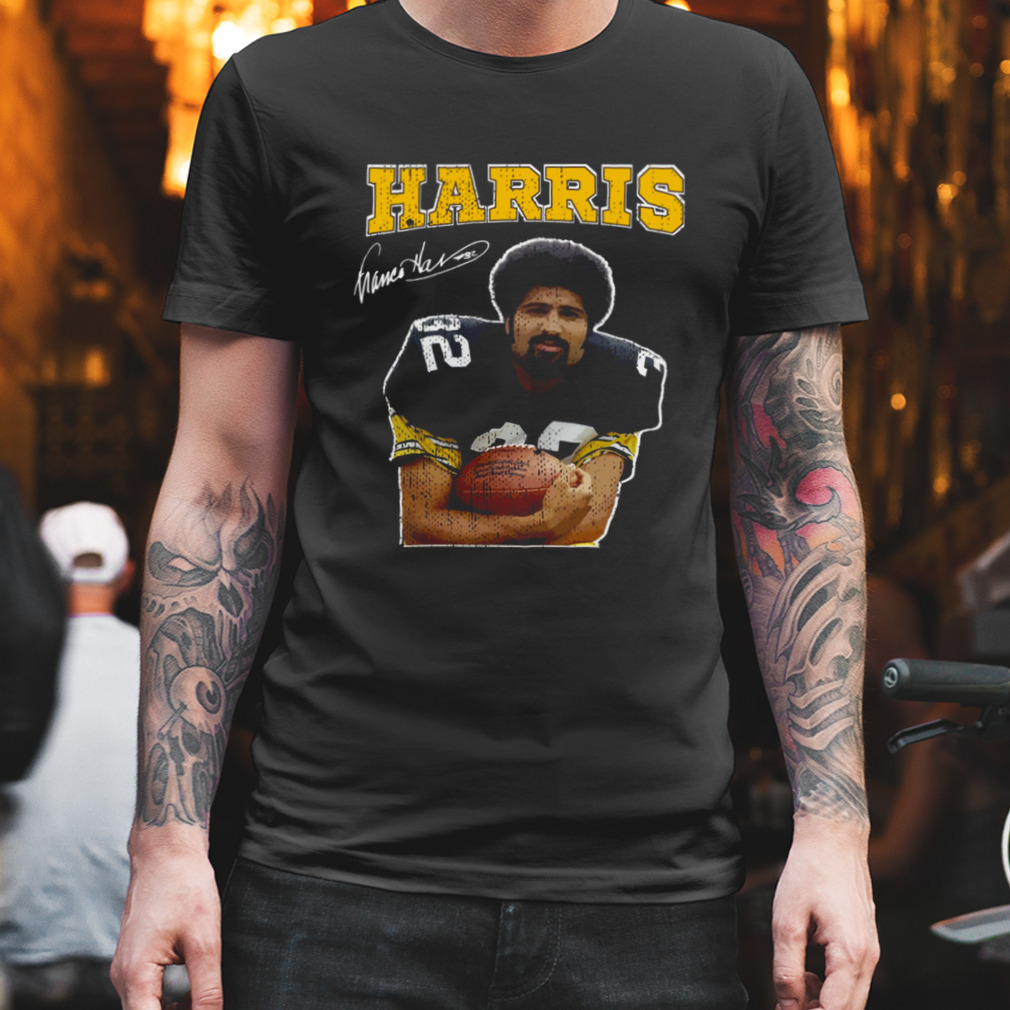 Harris #32 Baseball Franco Harris Goat Tribute shirt