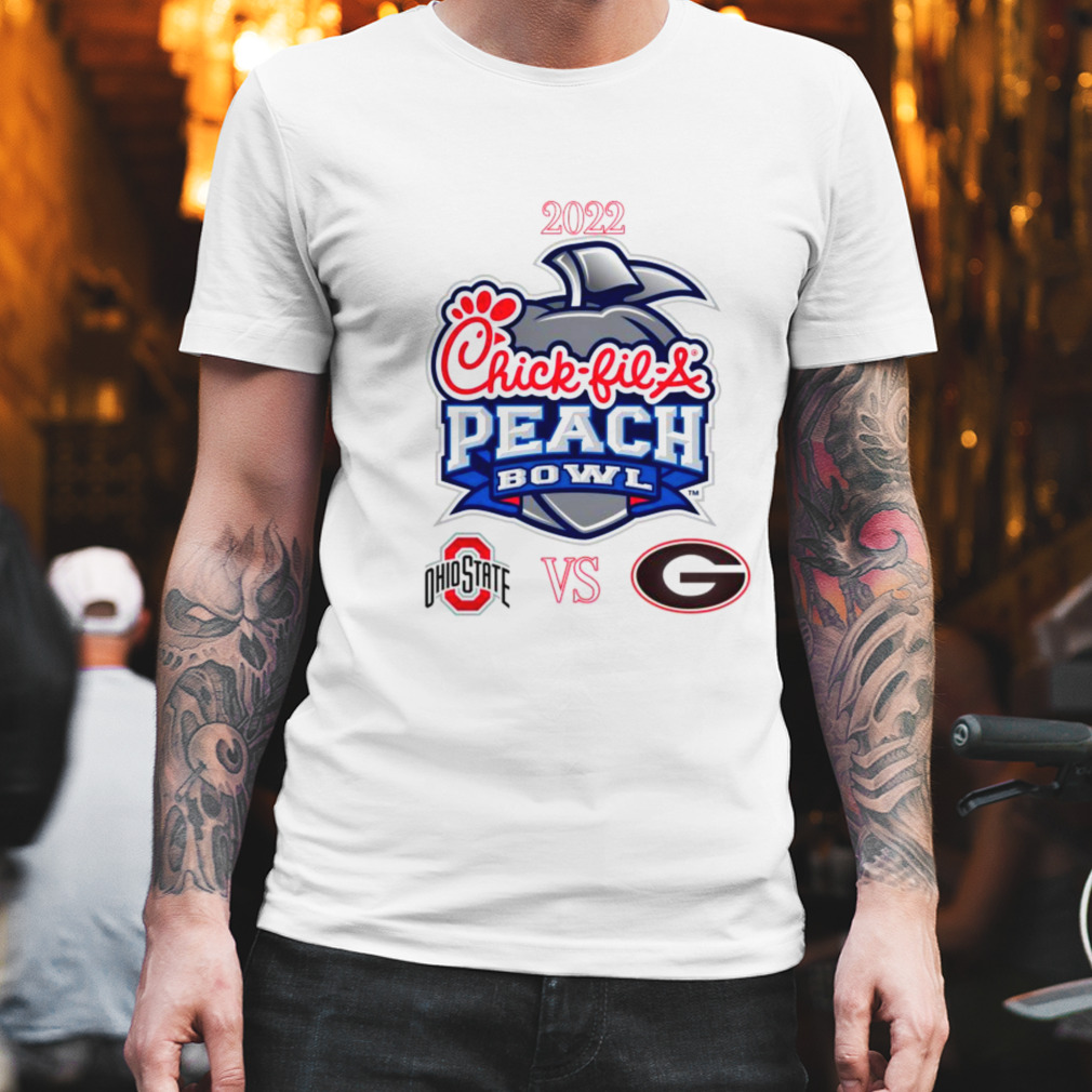 2022 Chick-fil-A Peach Bowl Georgia vs Ohio State Mercedes-Benz Stadium Atlanta shirt