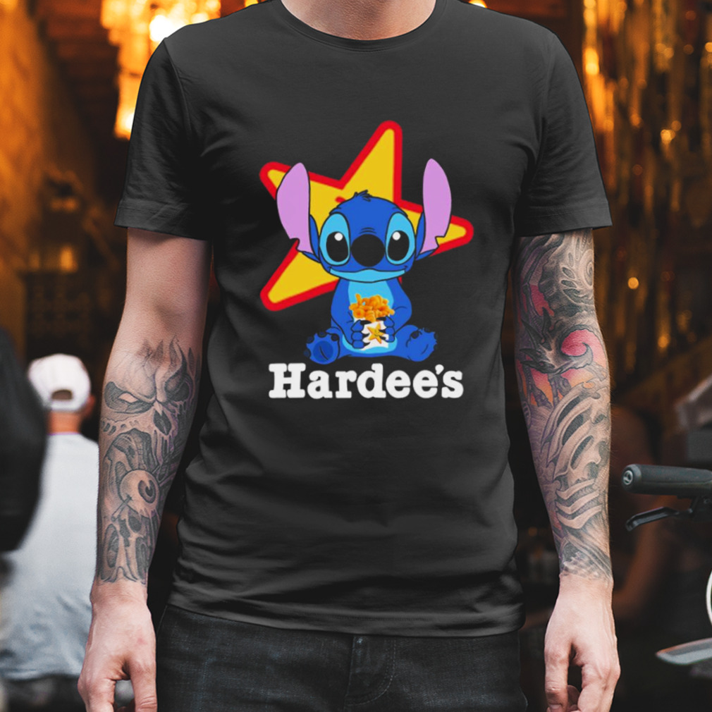 Stitch Hug Hardee’s Shirt