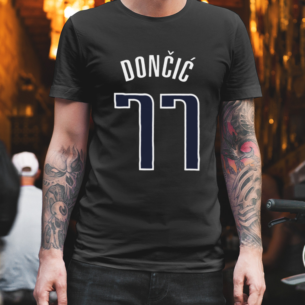 Doncic 77 Slovenian Basketball Player shirt