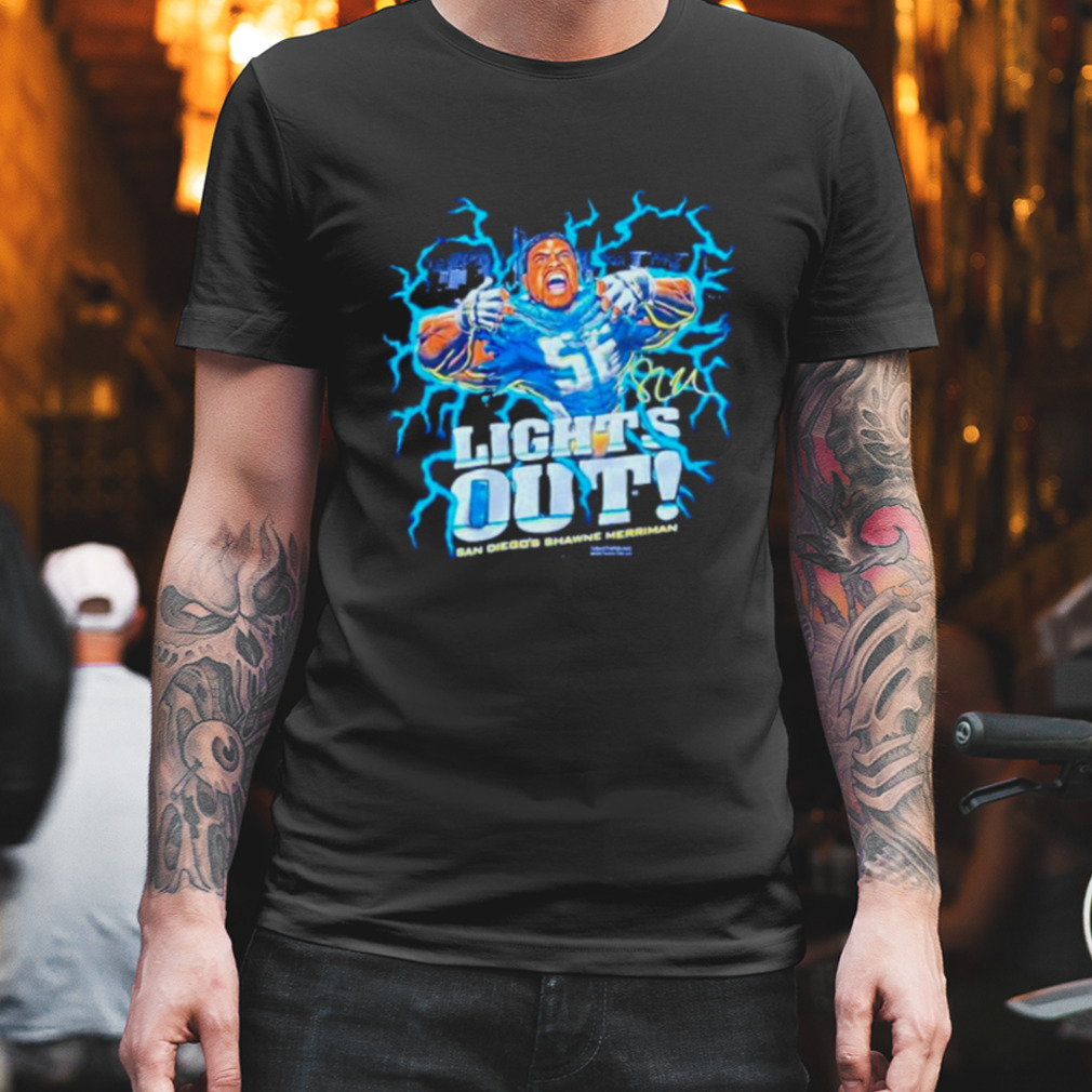 Shawne Merriman Lights Out San Diego Chargers Shirt