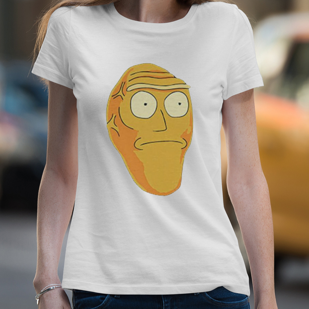 Morty cromulons giant head shirt