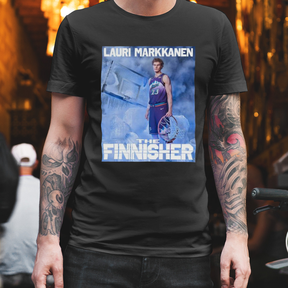 Lauri Markkanen The Finnisher Shirts Utah Jazz Utahjazz - Hnatee