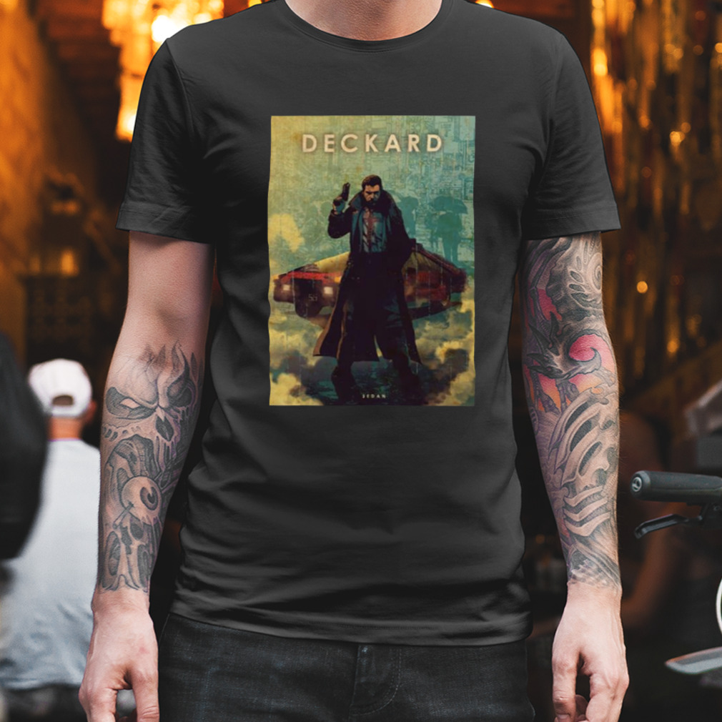 Rick Deckard Blade Runner Sedan Car Legends shirt
