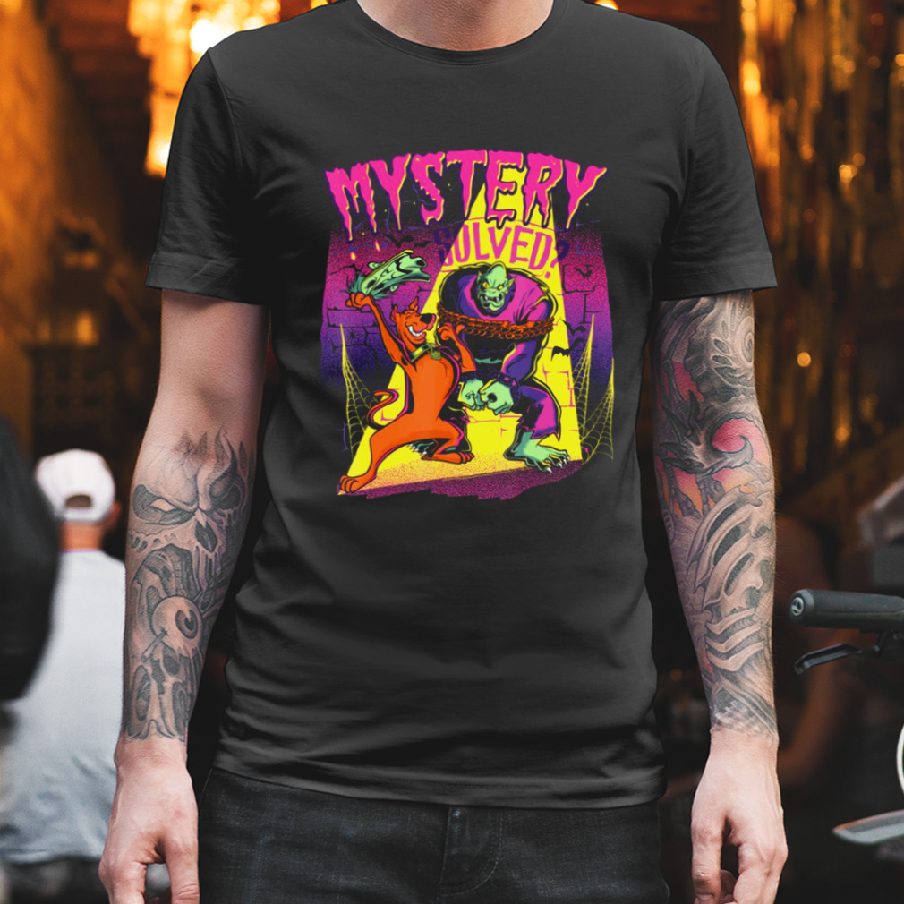 Monster Mystery Solved Scooby Doo shirt