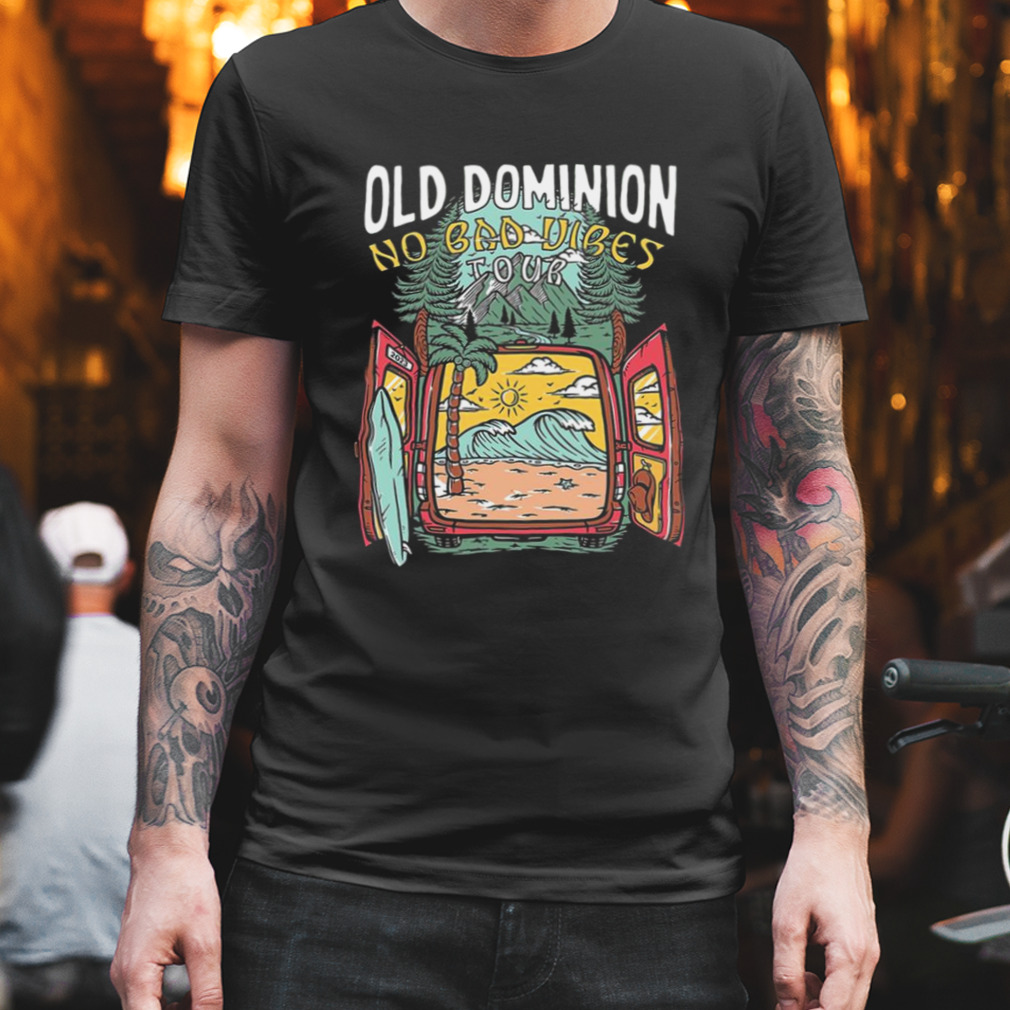 No Bad Vibes 2023 Tour Old Dominion shirt