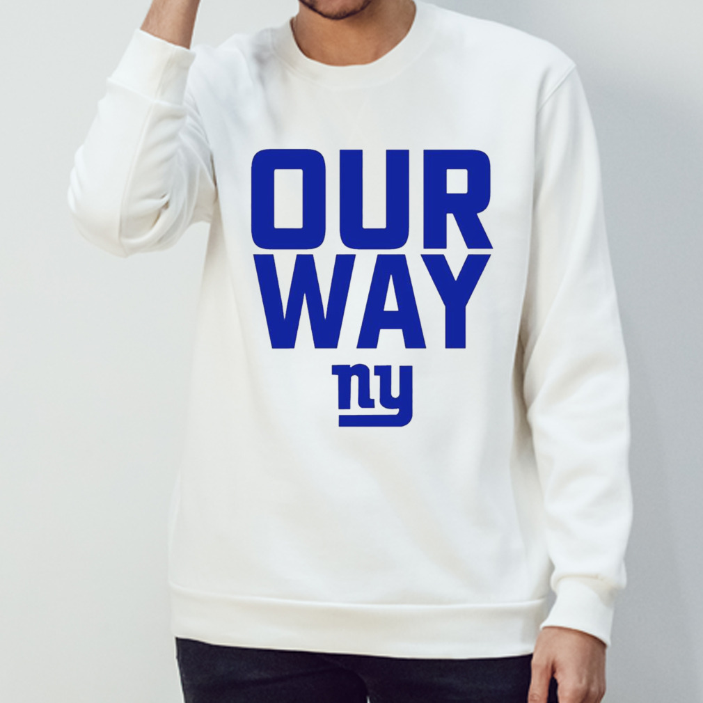 Pete Guelli Our Way New York Giants Shirt', hoodie, sweater, long