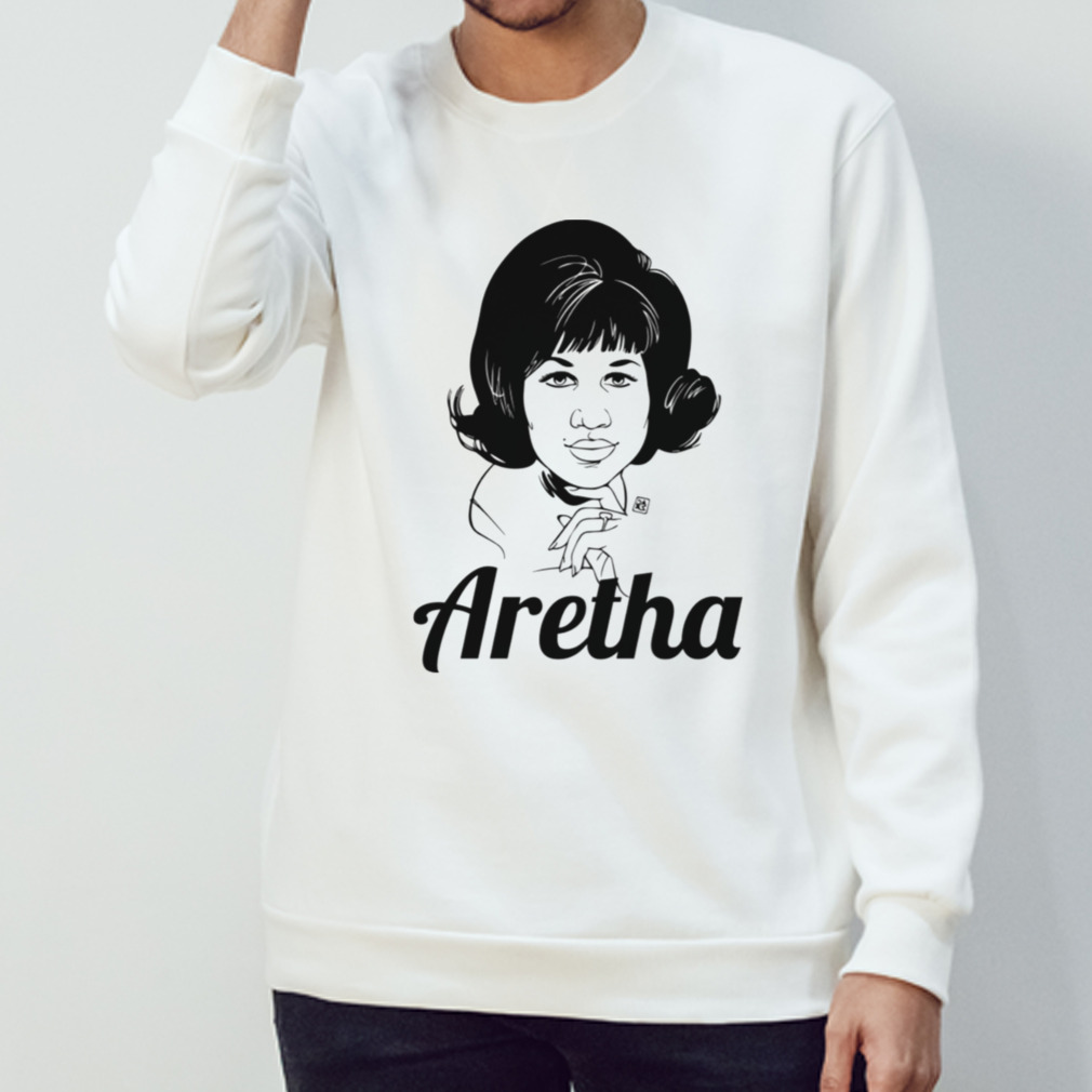 Singer Aretha Franklin Art shirt