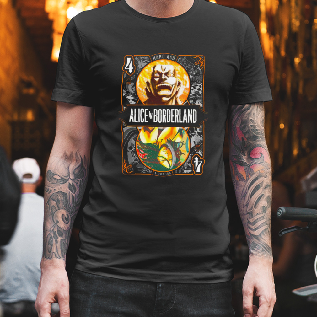 Card Design Alice In Borderland Vol 4 shirt