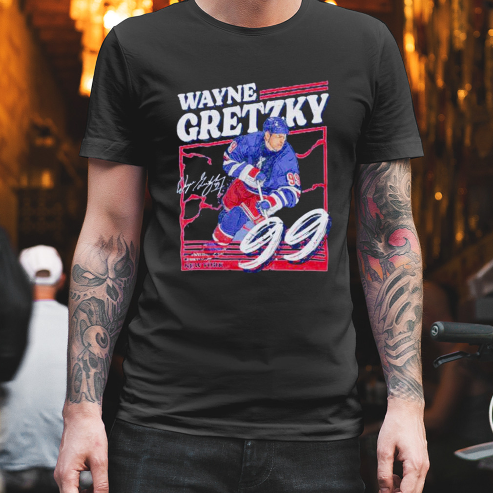 wayne Gretzky New York Rangers 99 power shirt