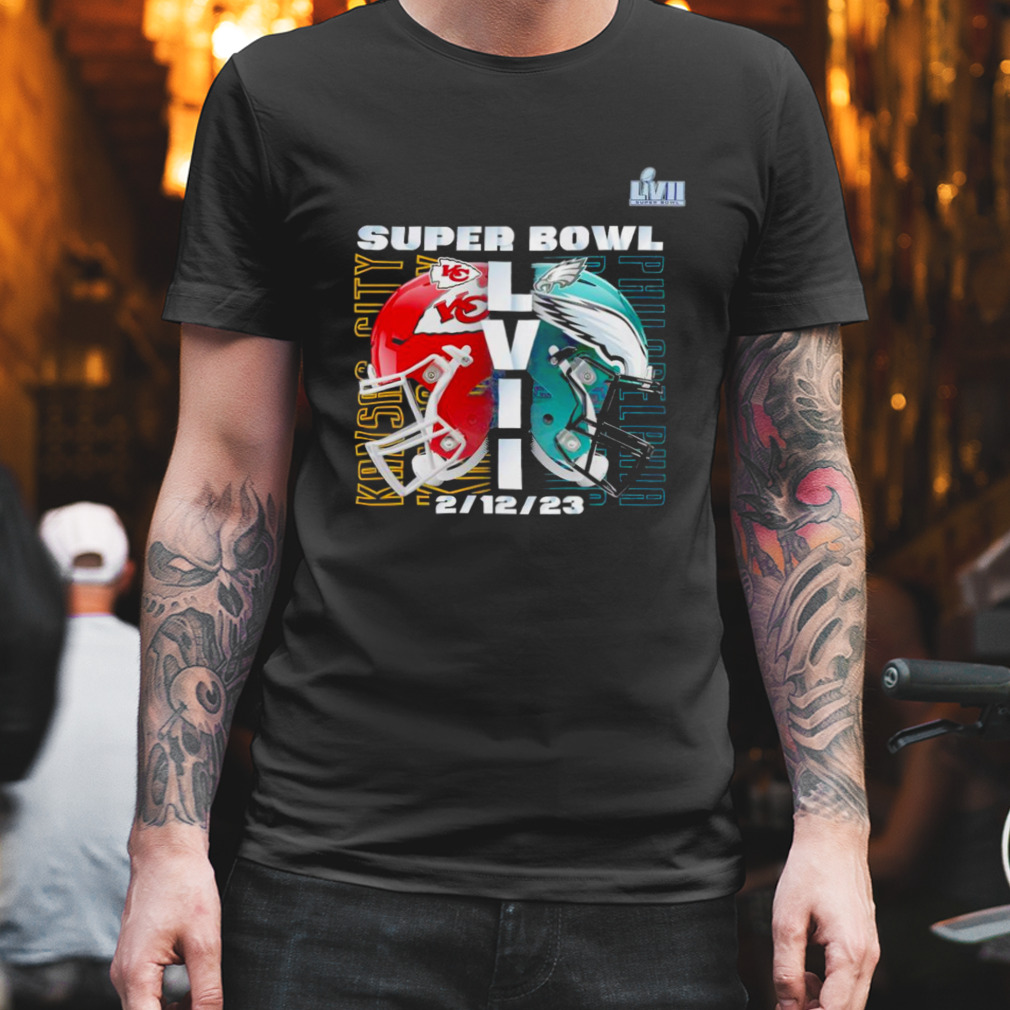 Kansas City Chiefs vs. Philadelphia Eagles Super Bowl LVII 21 February 2023  shirt - Peanutstee