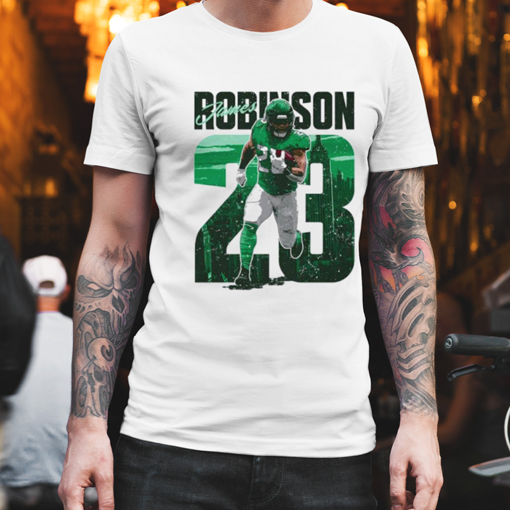 James Robinson New York J Football Shirt