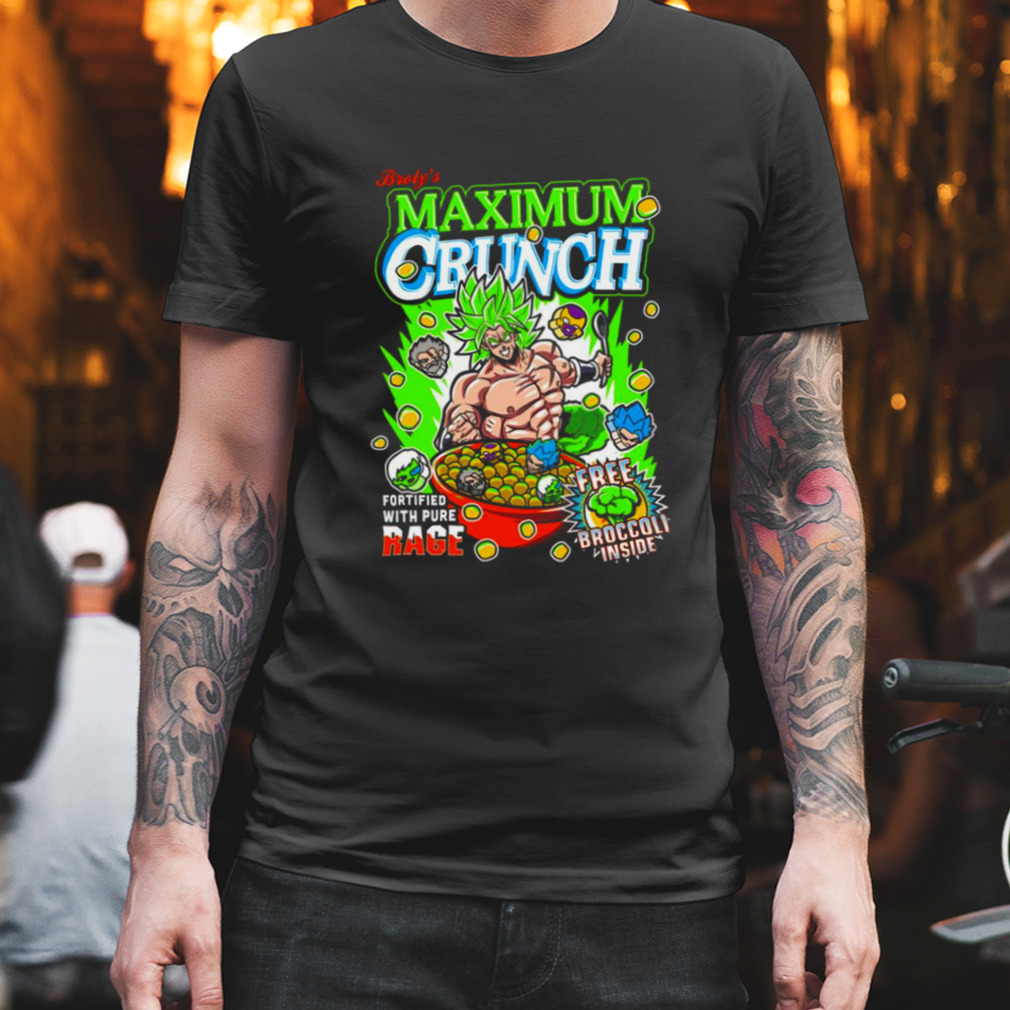 Maximum Crunch Gohan Design Dragon Ball shirt