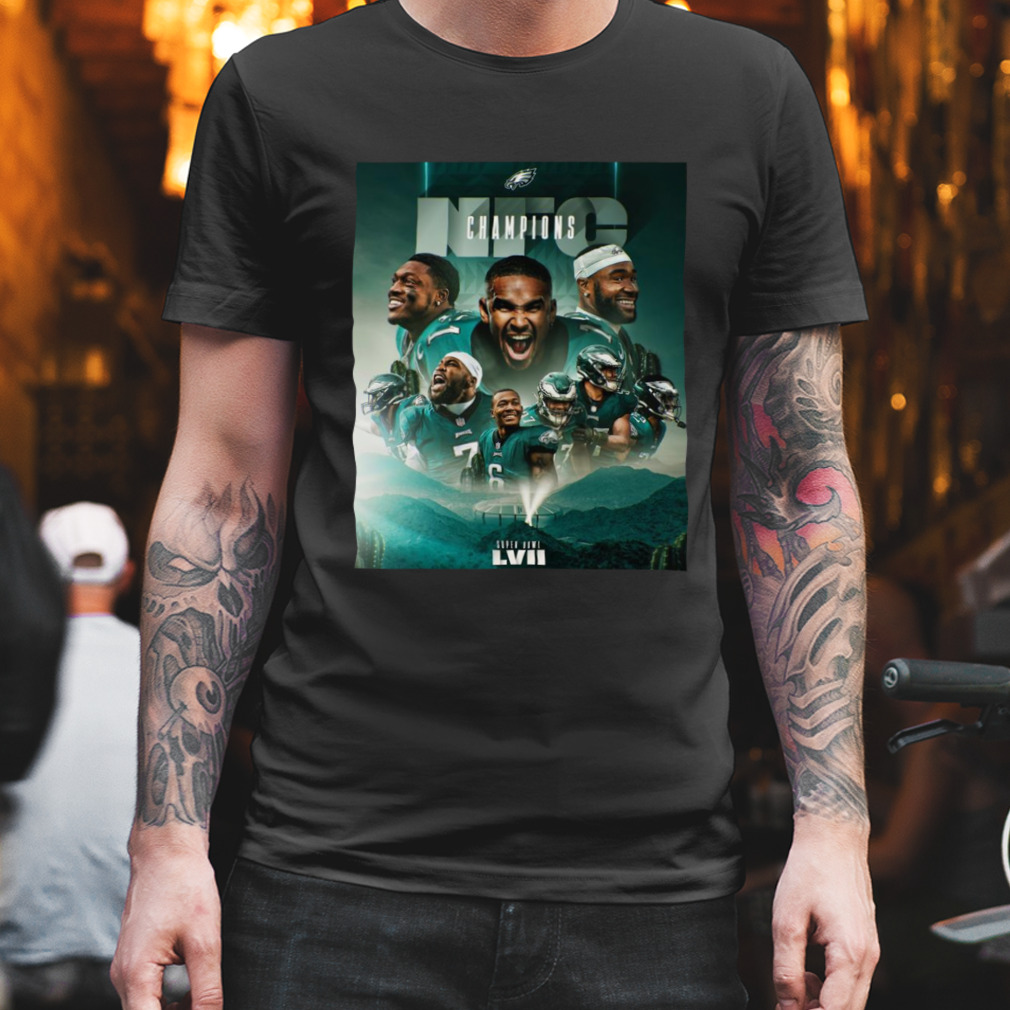 Philadelphia Eagles NFC Champions Super Bowl LVII 2023 shirt