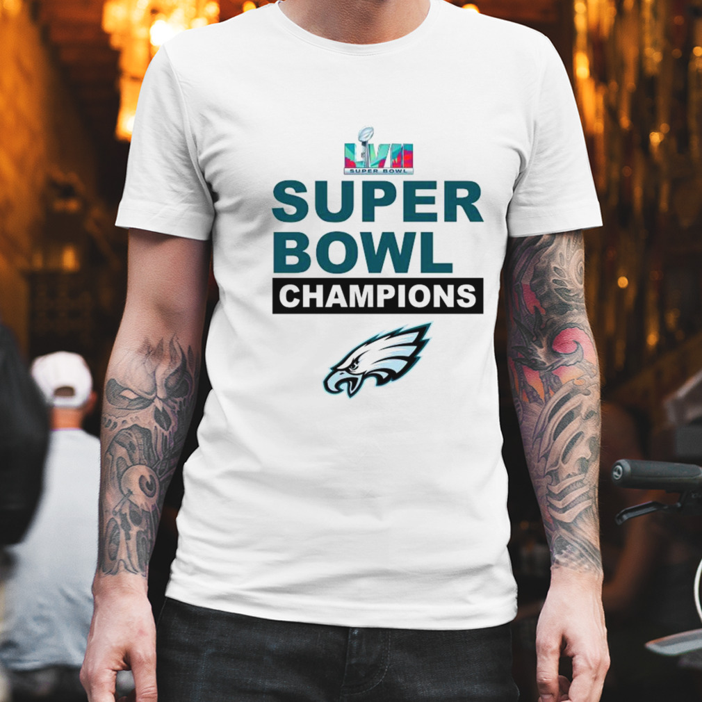 Philadelphia Eagles Super Bowl LVII 2023 champions game shirt