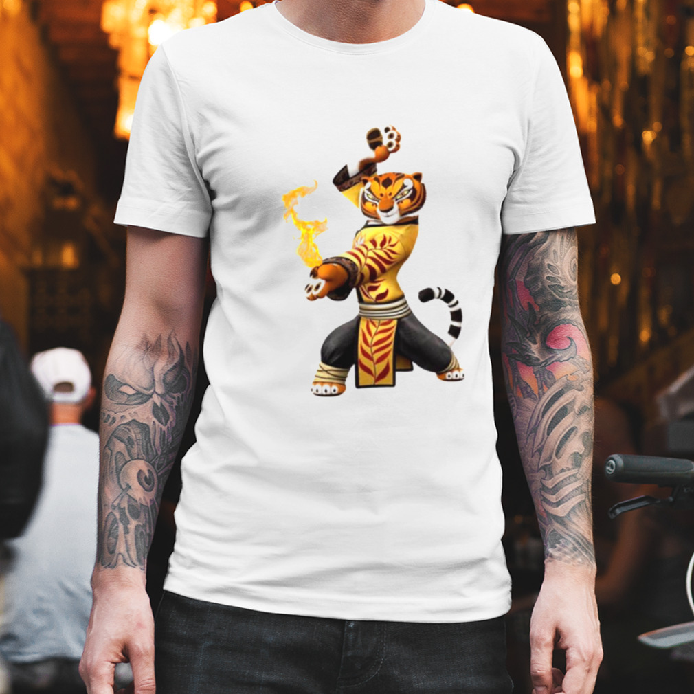 Tigress From Kung Fu Panda Animation shirt