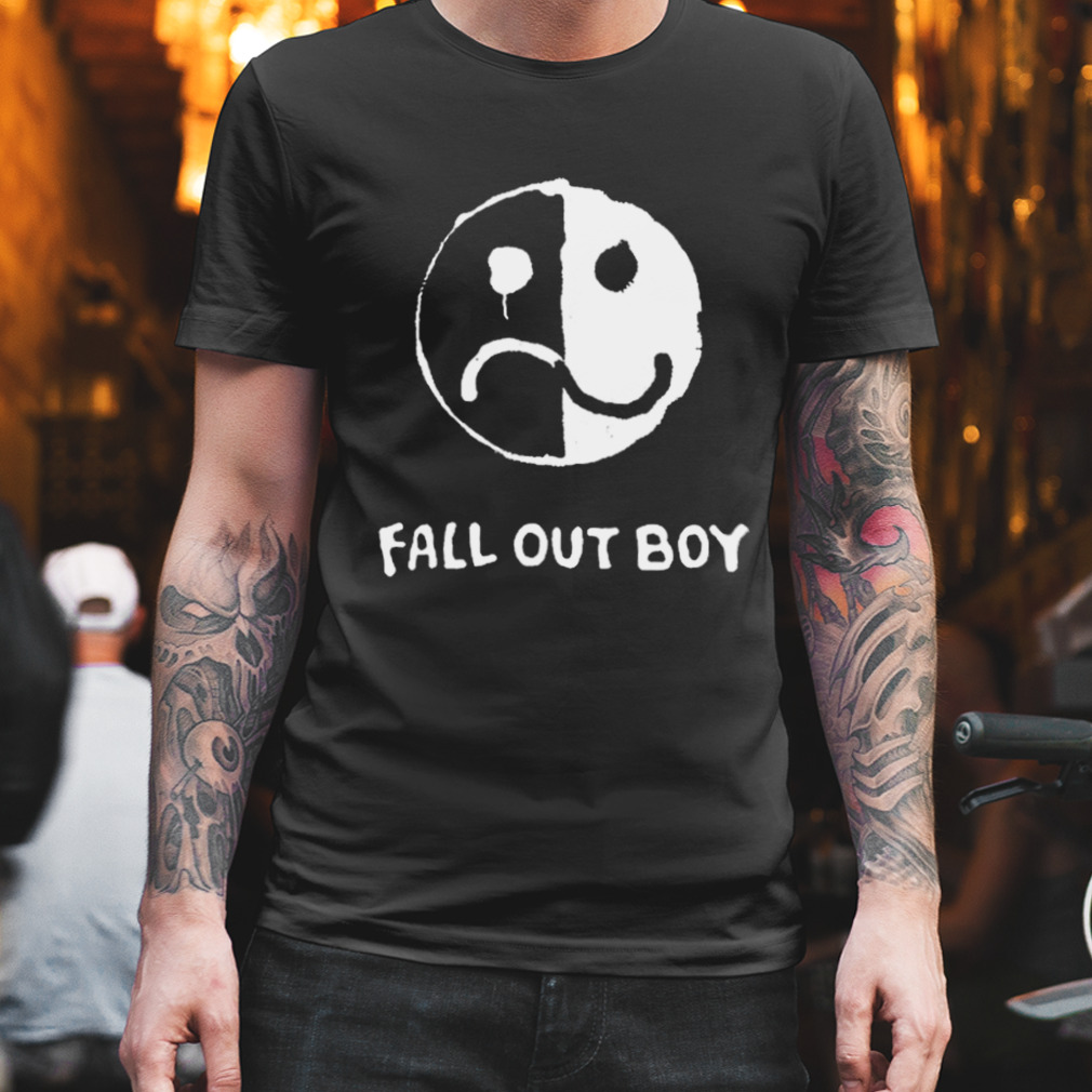 Fall out boy smile frown shirt