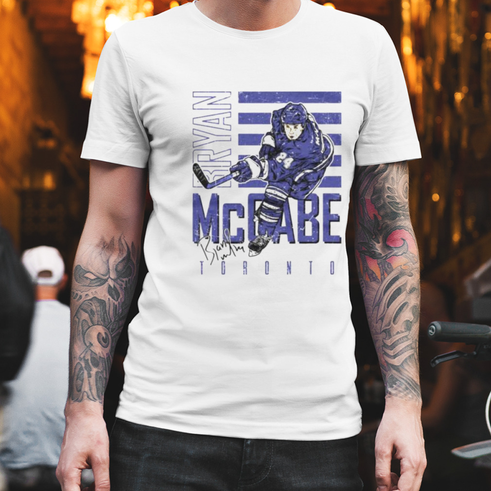 bryan McCabe Toronto hockey homage shirt