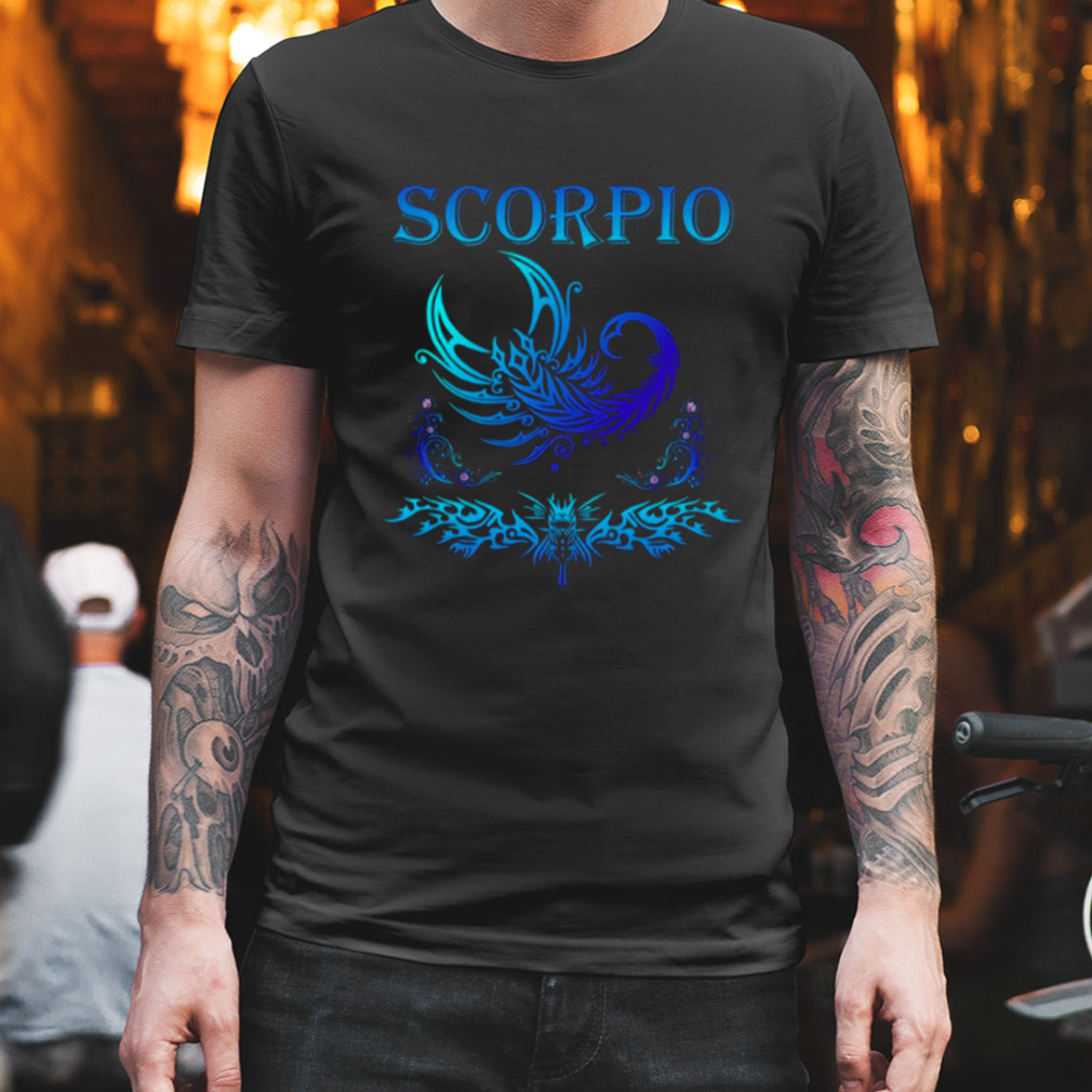 Aesthetic Design Scorpion shirt