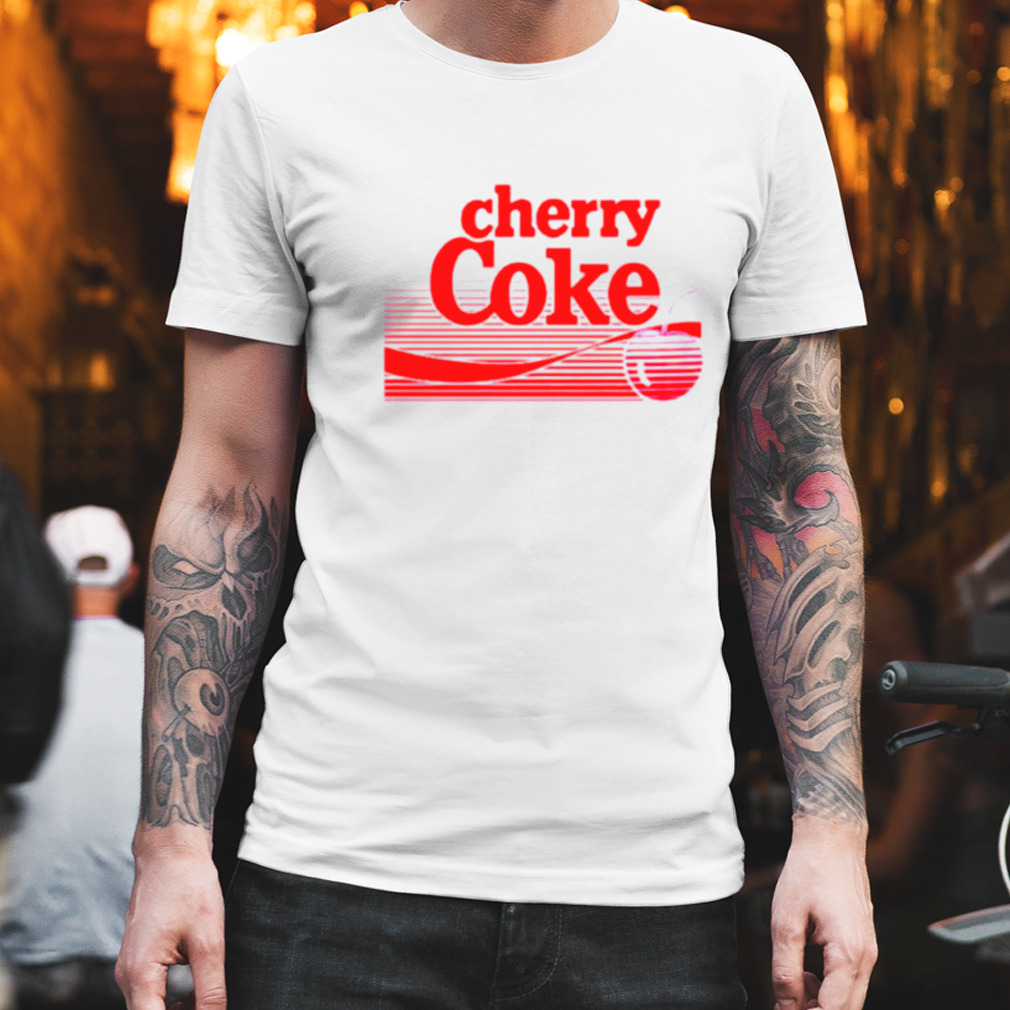 Cherry coke cola shirt