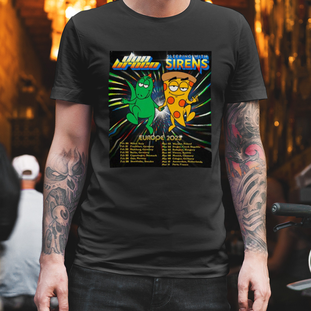 Sleeping With Sirens Dates 2023 New Tour shirt