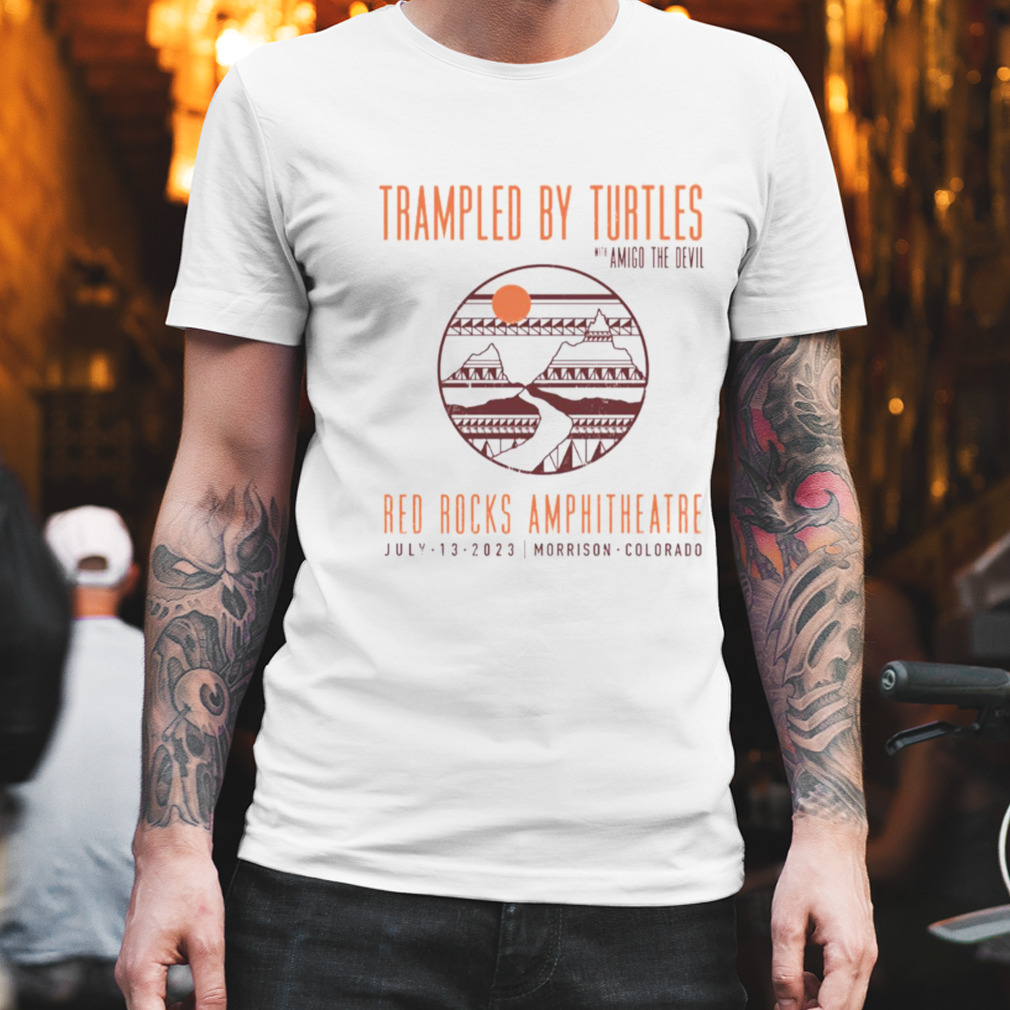 Trampled By Red Rocks Turtles 2023 New Tour shirt