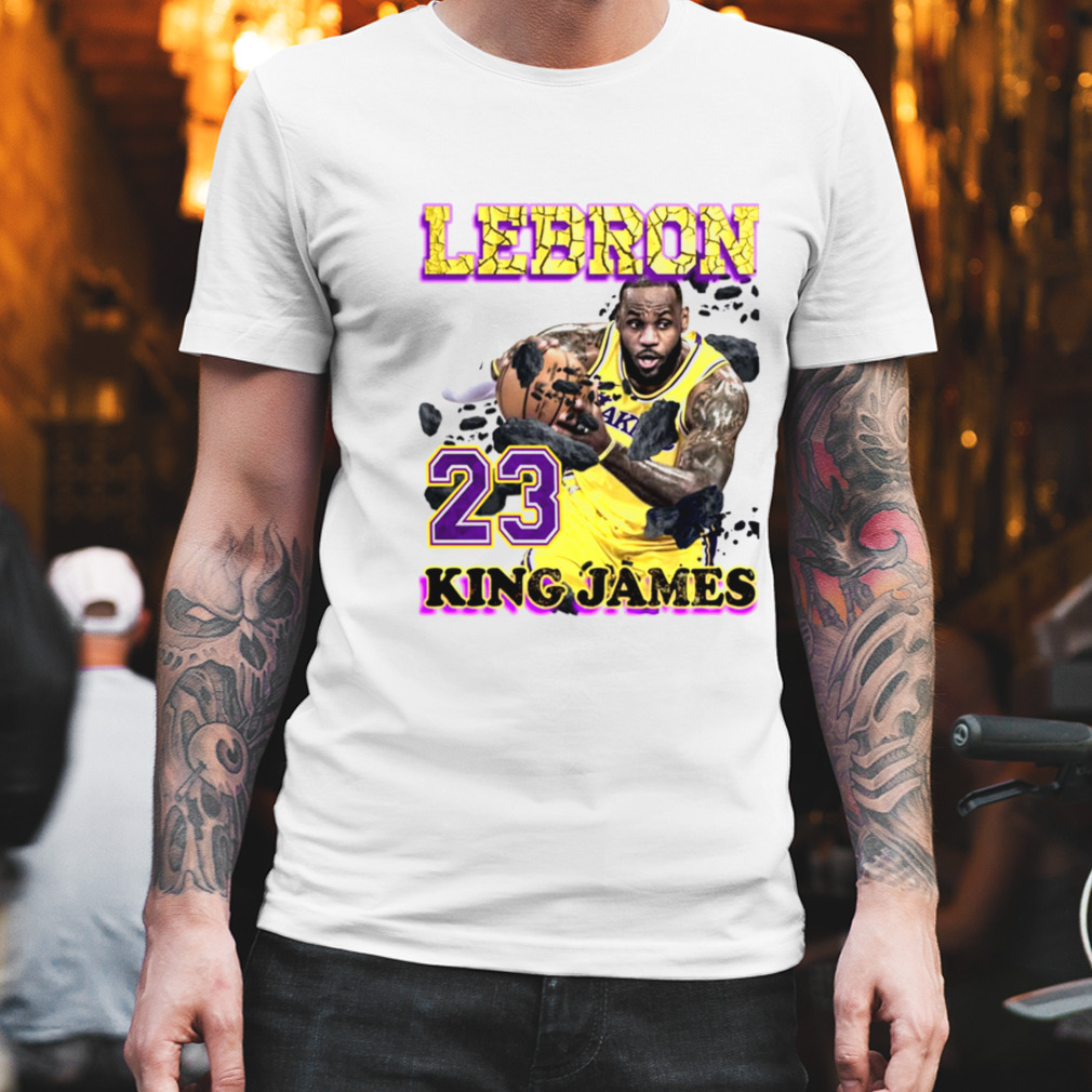 90s Themed King James LA T-Shirt